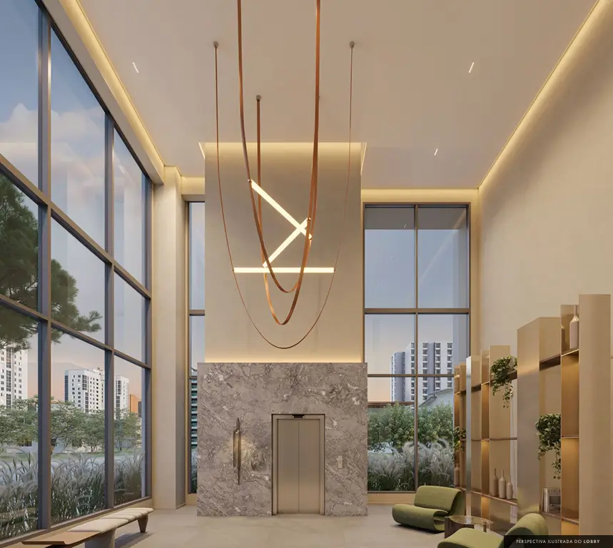 Lobby com Pé-Direito Duplo